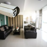 Indoor CCTV monitoring, security cameras in the office. Indoor CCTV monitoring, security cameras in the office.